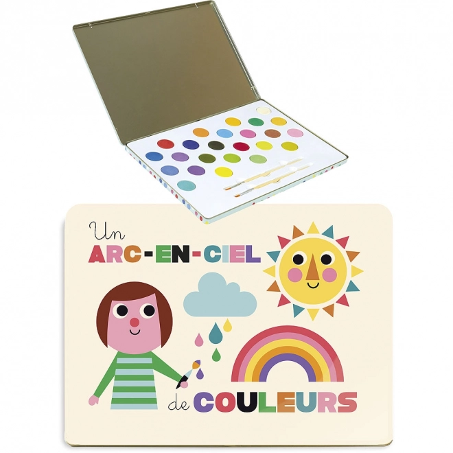 Acrylfarben-Set Regenbogen von Vilac