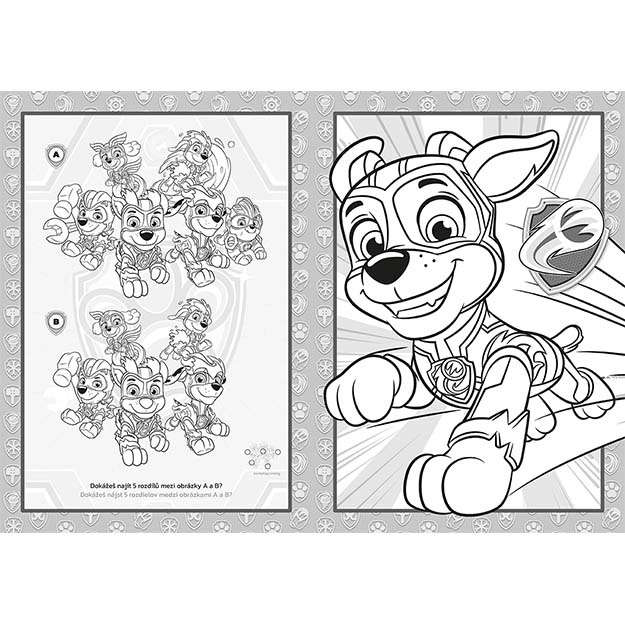 Malbuch A4 PAW Patrol