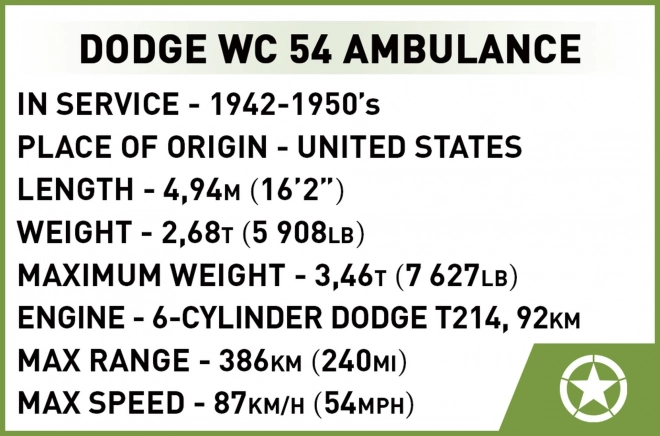 Konstruktionsspielzeug Zweiter Weltkrieg 1942 Ambulance