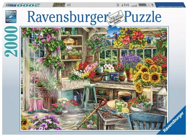 Puzzle Gartenparadies 2000 Teile