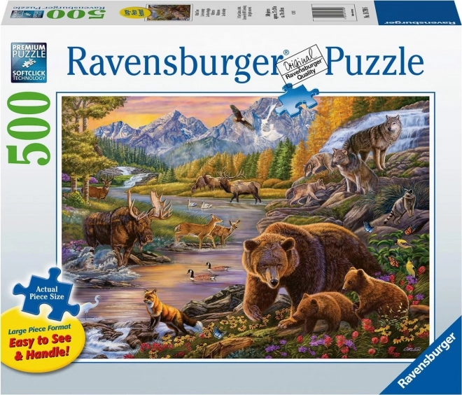 Ravensburger Puzzle Wildnis XXL 500 Teile