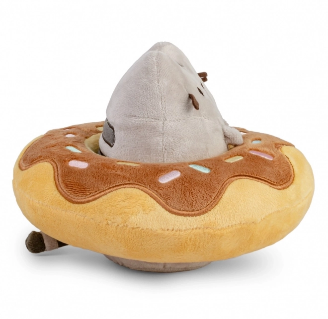 Pusheen in Schokoladendonut