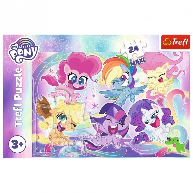 Trefl Puzzle Meine kleine Pony: Freundschaft Maxi 24 Teile