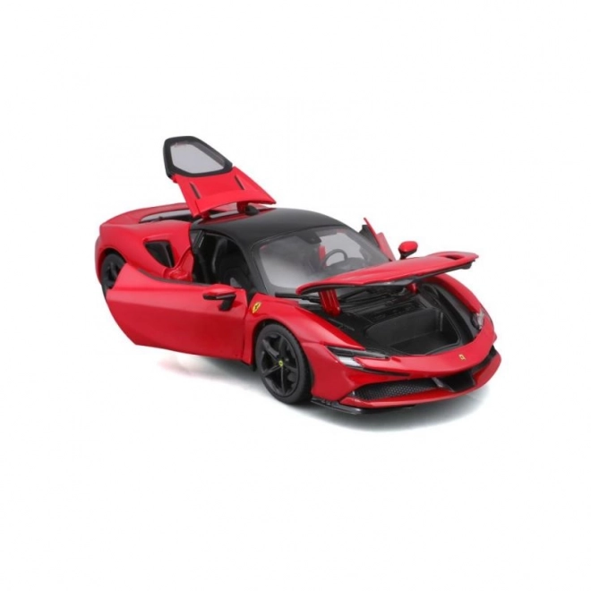 Bburago Ferrari SF90 Stradale Rot Modellauto