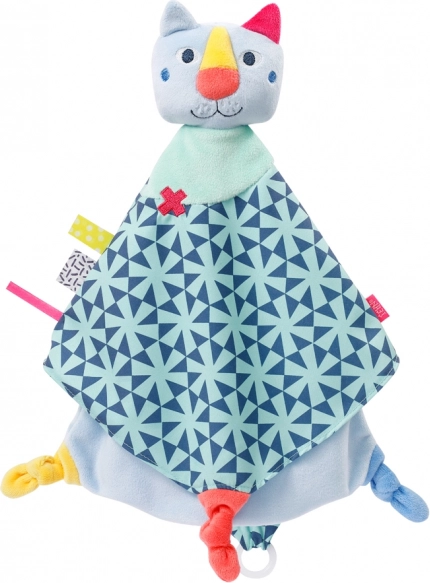 Schmusetuch Deluxe Katze Color Friends