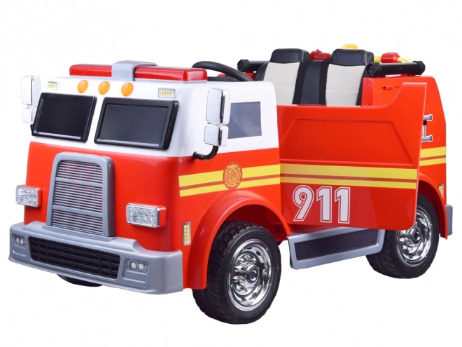 Kinder-Feuerwehrauto mit Akku und Fernbedienung