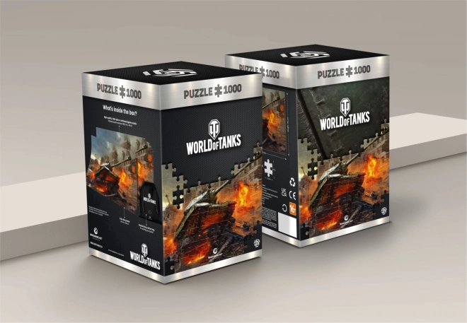 Gutes Plünderer-Puzzle World of Tanks: Neue Grenzen 1000 Teile