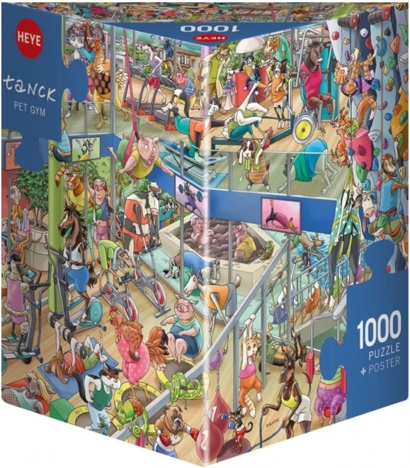 Puzzle Tierturnhalle 1000 Teile