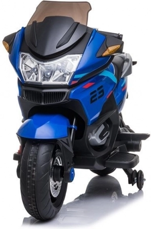 Kinderakku-Motorrad Blau