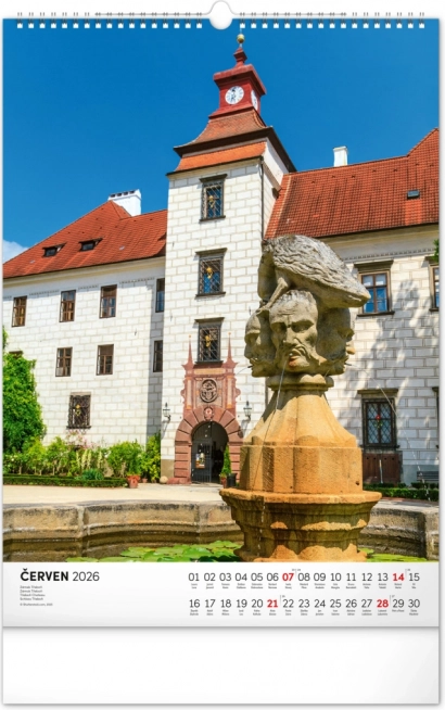 Wandkalender Burgen und Schlösser 2026