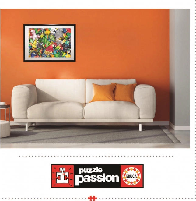 Papageien Puzzle 500 Teile