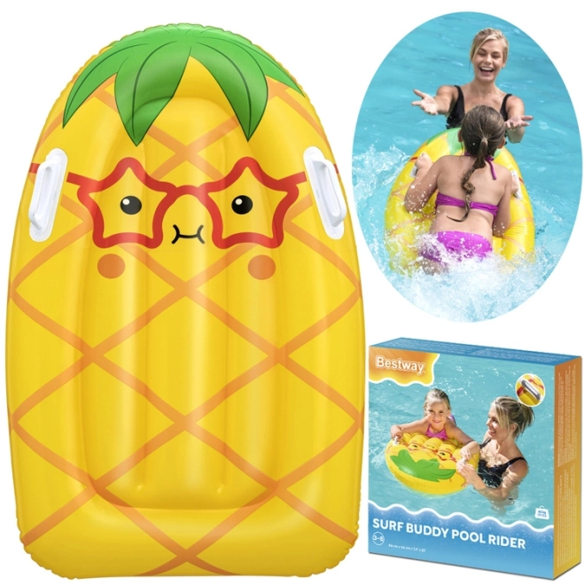 Aufblasbares Schwimmbrett für Kinder mit Griffen von Bestway – Gelb