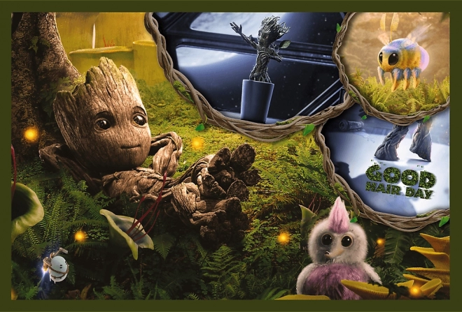 Puzzle 2x200 Teile Ich bin Groot Guardians of the Galaxy Marvel