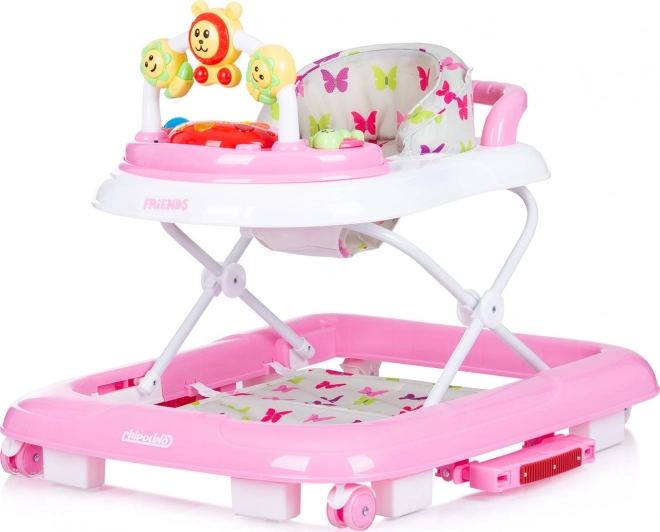 Chipolino Lauflernhilfe Friends 4 in 1 – Rosa