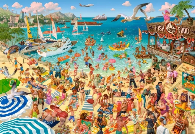 Castorland Puzzle Art Collection: Spaß am Meer 1000 Teile