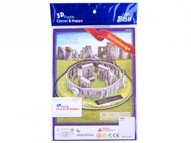 3D Puzzle Stonehenge mit 35 Teilen