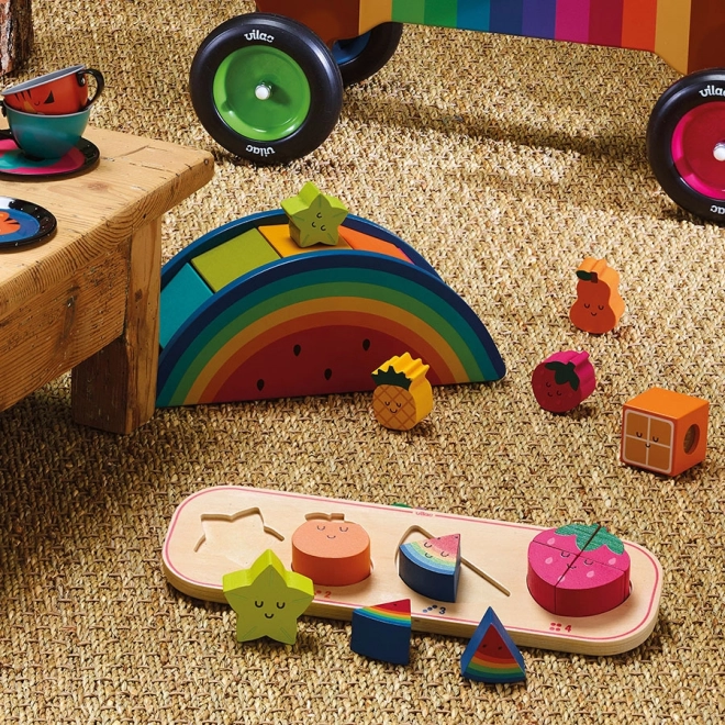 Holzpuzzle Melone von Andy Westface