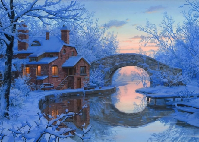 Puzzle Wintertraum 1000 Teile