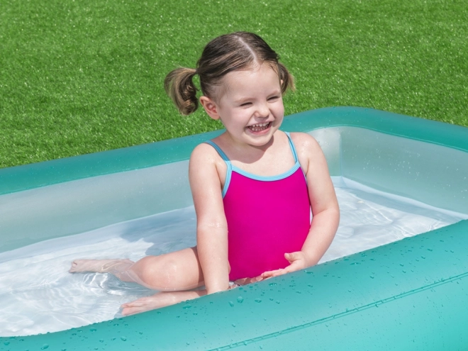 Bestway Aufblasbarer Pool Aquababes mit aufblasbarem Boden