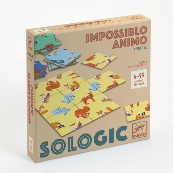 Logikspiel Sologic Impossiblo - Tiere