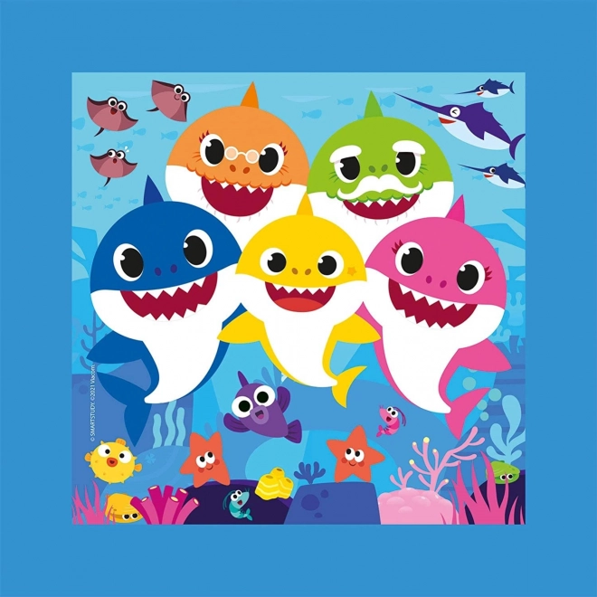 Clementoni Puzzle 60 Teile Baby Shark Frame Me Up