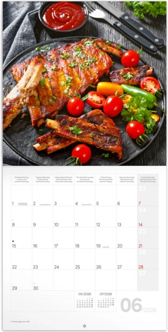 Notizkalender Gourmet 2026
