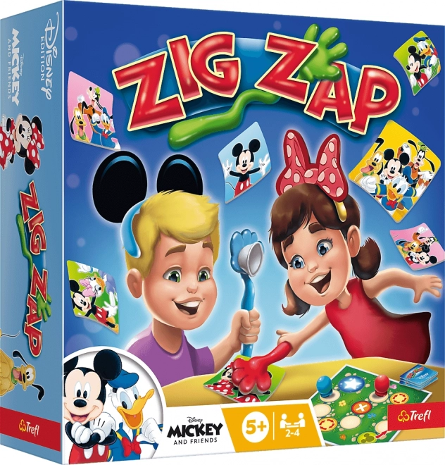 Zig Zap Spiel mit Disney-Figuren