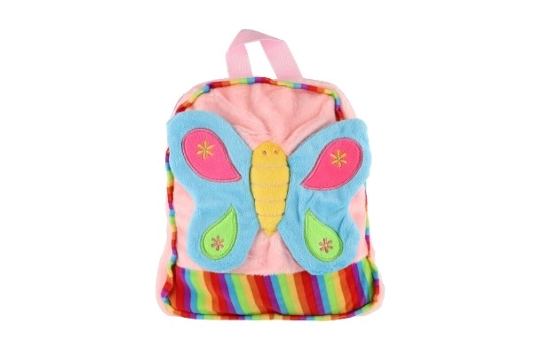 Plüschrucksack Schmetterling