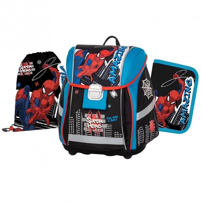 Schulset 3-teilig SPIDERMAN Premium Light