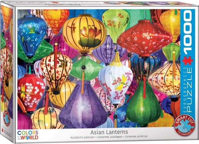 Puzzle Asiatische Laternen 1000 Teile