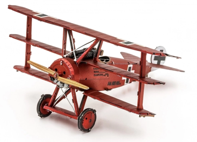 3D-Metallpuzzle Fokker Dr. I Dreidecker