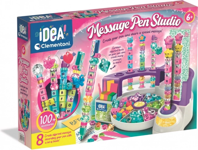 Clementoni Idea Art – Stifte-Fabrik mit Buchstaben