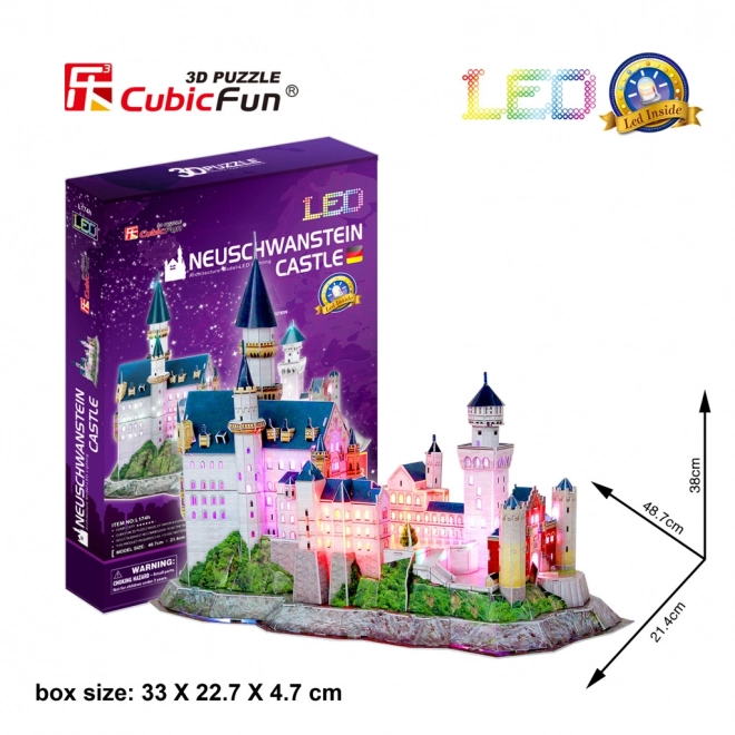 3D Puzzle Neuschwanstein Schloss