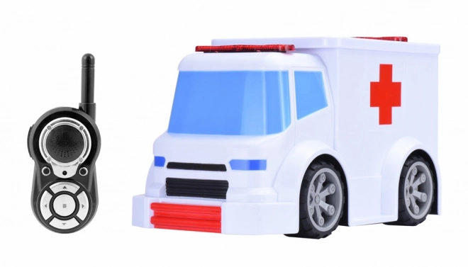 RC Krankenwagen mit Sprachsteuerung 1:24