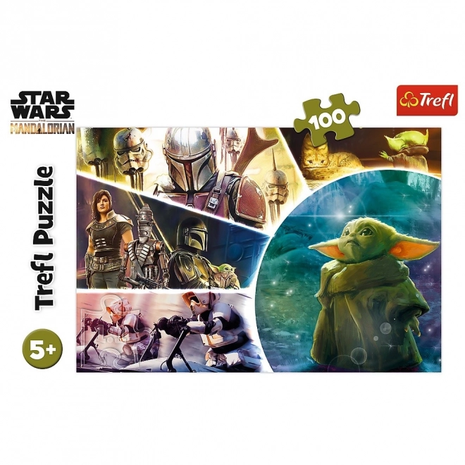 Puzzle The Mandalorian: Baby Yoda 100 Teile