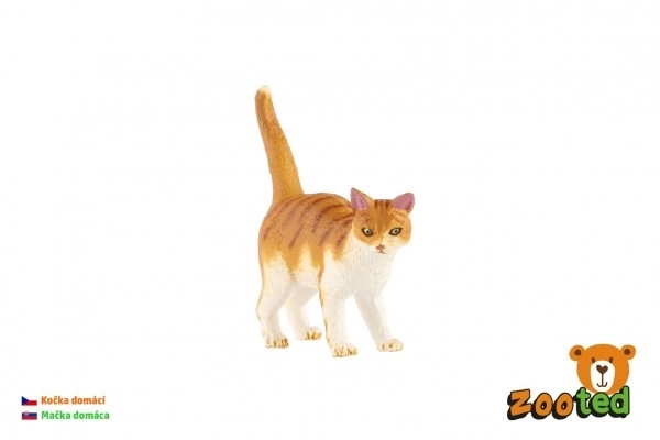 Hauskatze 6cm Plastikfigur im Beutel