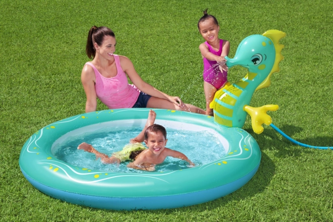 Sicherer, flacher Pool für die Kleinsten