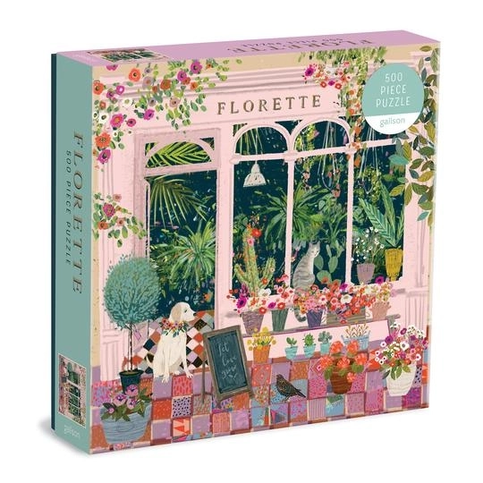 Puzzle Florette von Galison 500 Teile