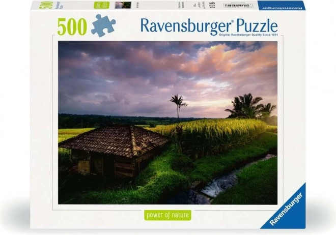 Ravensburger Puzzle Reisfelder auf Bali 500 Teile