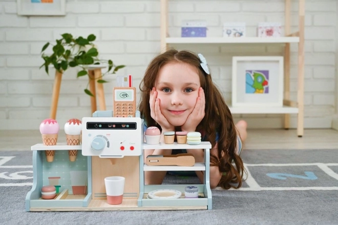 Eisdiele-Kaffeehaus für Kinder
