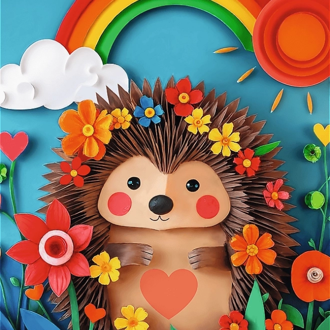 TREFL Puzzle Paper Art: Kleiner Igel 160 Teile