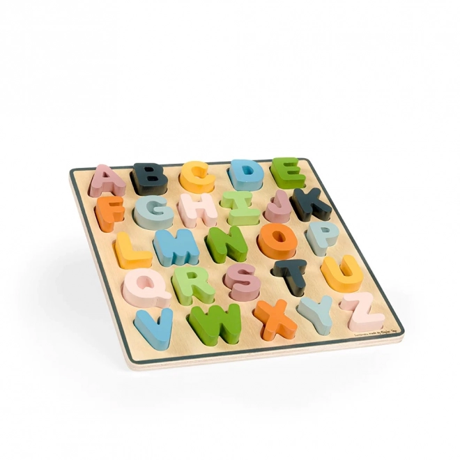 Großbuchstaben Holzpuzzle für Kinder