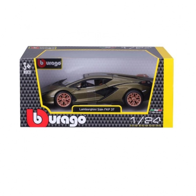 Bburago Lamborghini Sián FKP37 Modellauto Grün