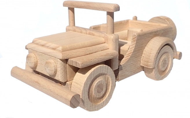 Ceeda Cavity Holzauto Jeep