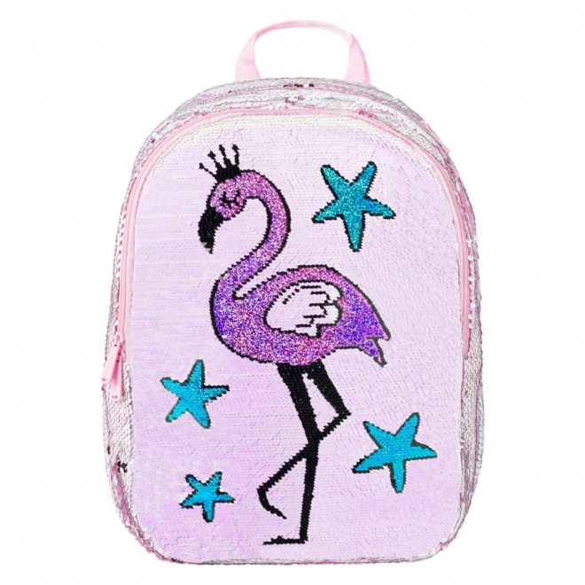 Schulrucksack Spaß Flamingo