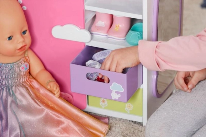 Baby Born Regenbogen Schrank