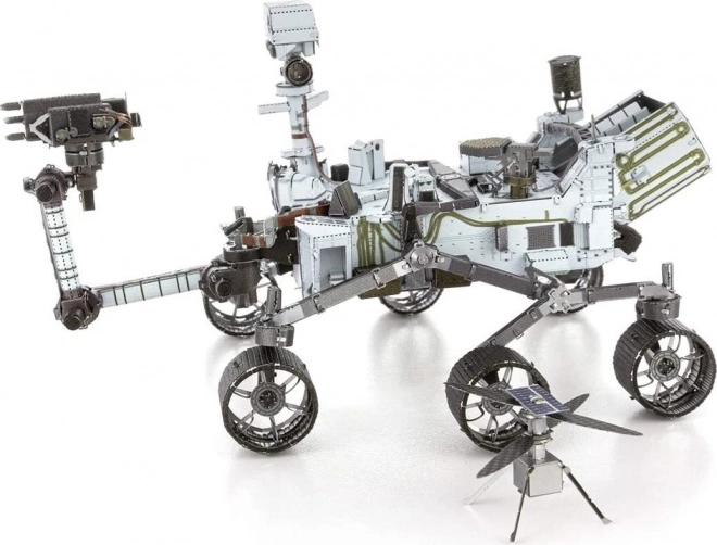 Metallbausatz Mars Rover Perseverance & Ingenuity Hubschrauber