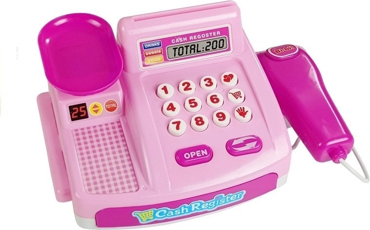 Interaktive Kasse mit Sounds und Lichtern