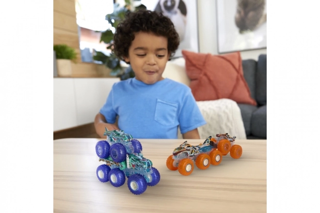 Hot Wheels Monster Trucks Power Smashers Tahač und Truck