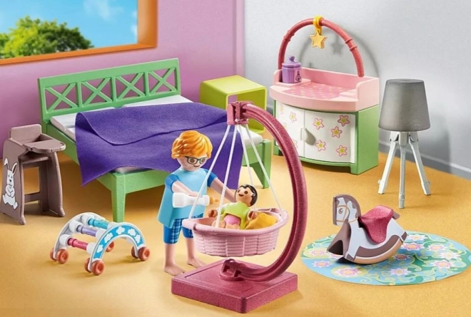 Playmobil Spielzimmer mit Schlafzimmer